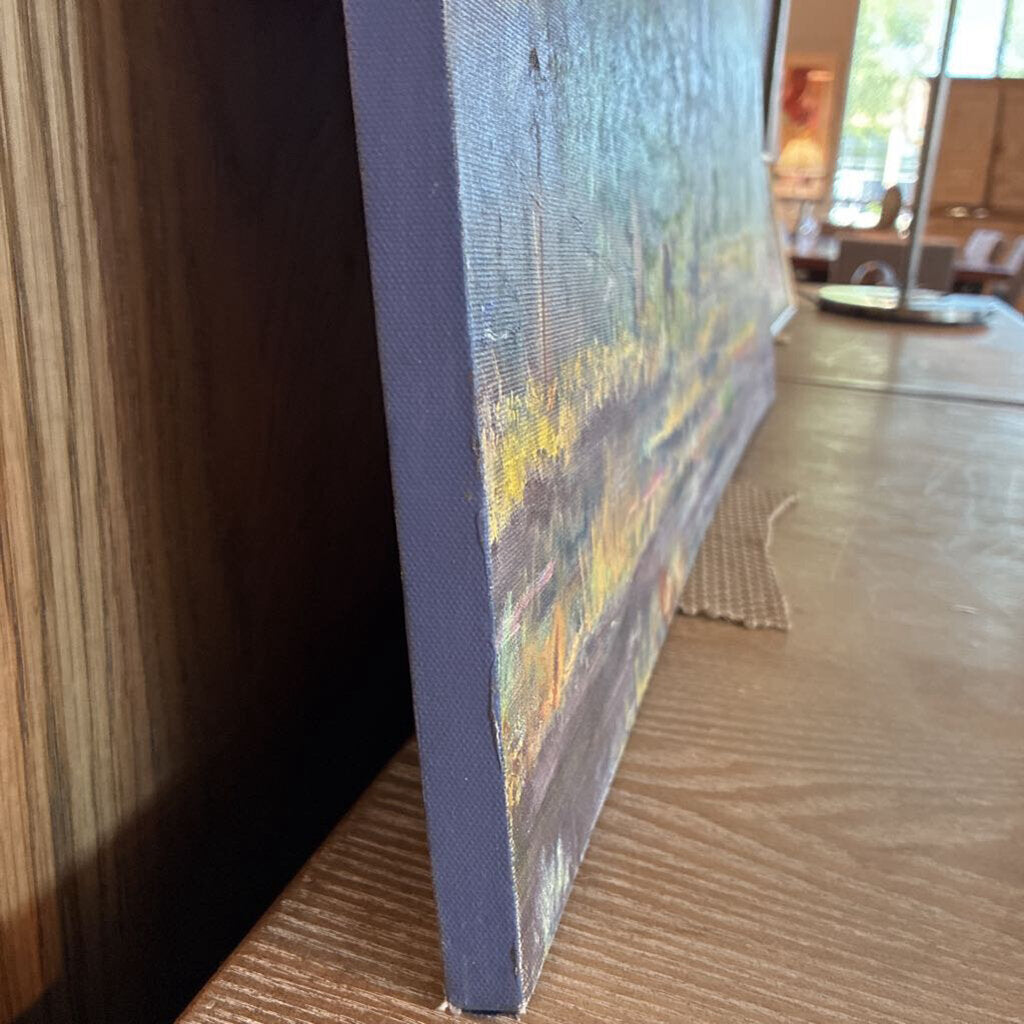 Unframed Original Forest Art By Margherita Fray '06- 30X24