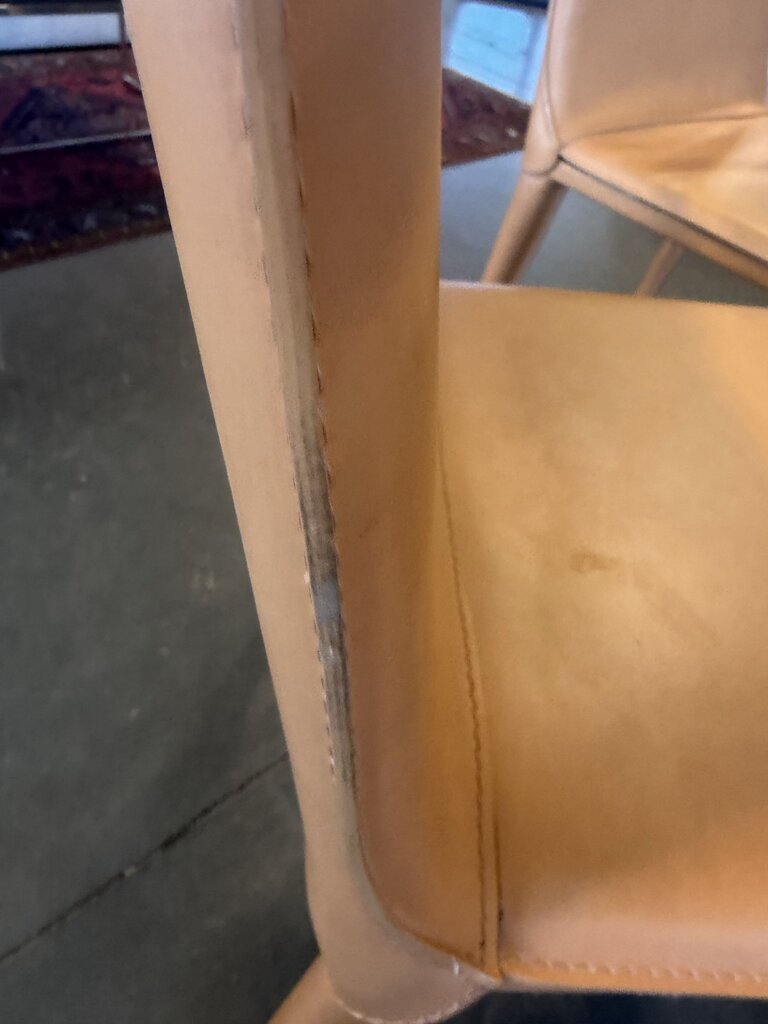 Latina Full Grain Leather Dining Chairs By Frag- Set of 6