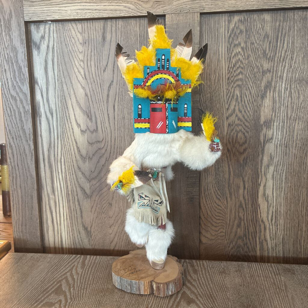 Hemis Kachina Signed by Julie Loley - 10X10X21"H