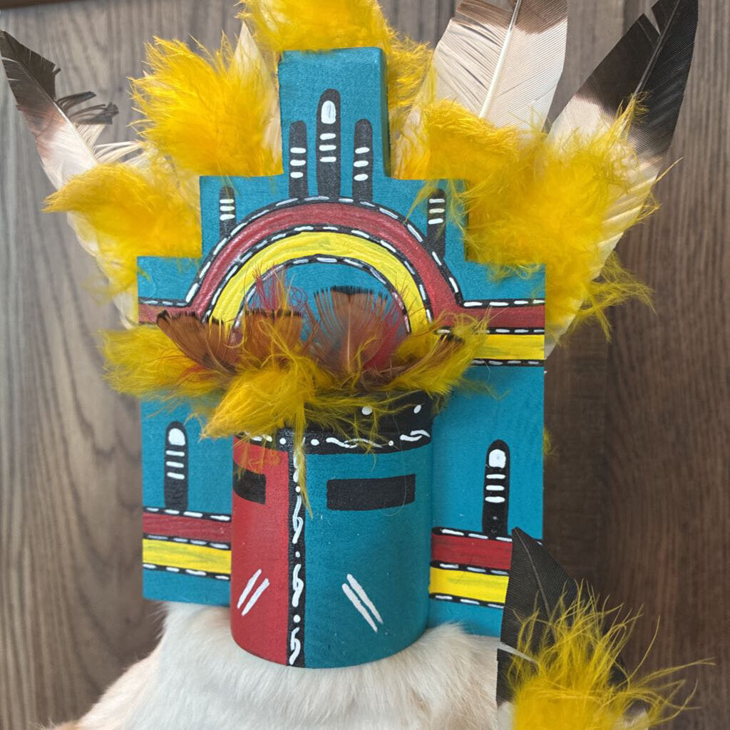 Hemis Kachina Signed by Julie Loley - 10X10X21"H