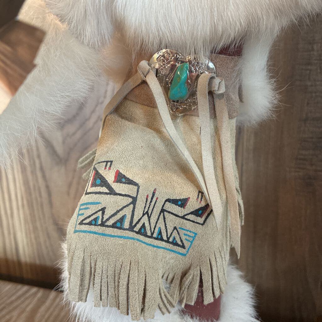 Hemis Kachina Signed by Julie Loley - 10X10X21"H