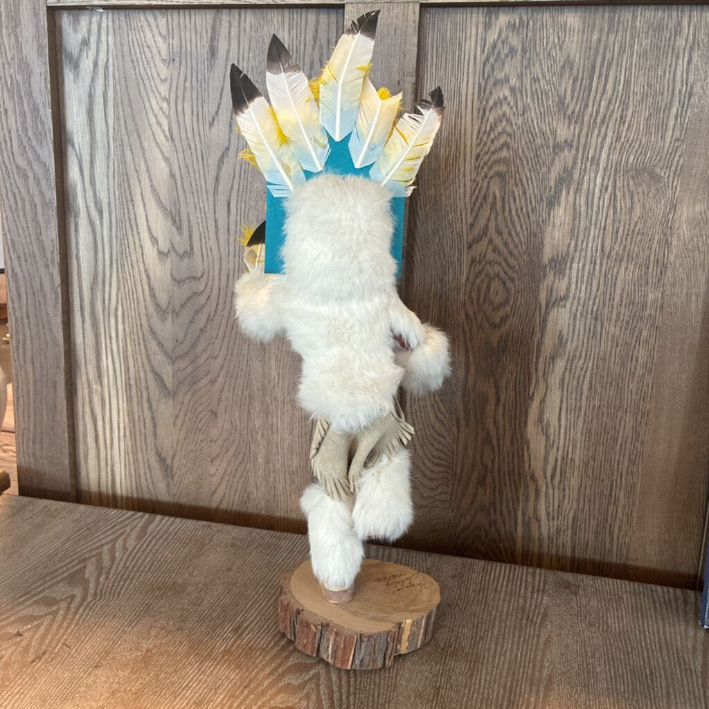 Hemis Kachina Signed by Julie Loley - 10X10X21"H