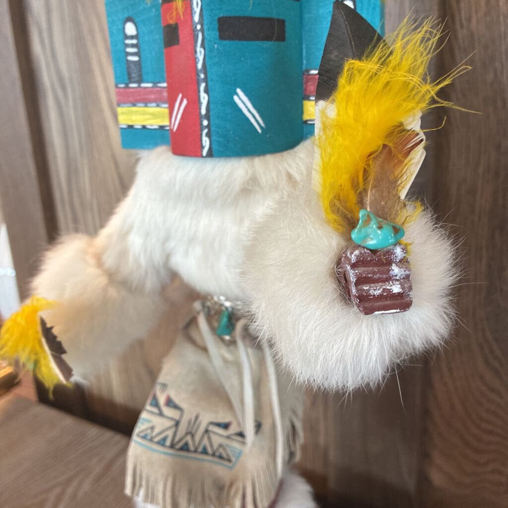 Hemis Kachina Signed by Julie Loley - 10X10X21"H