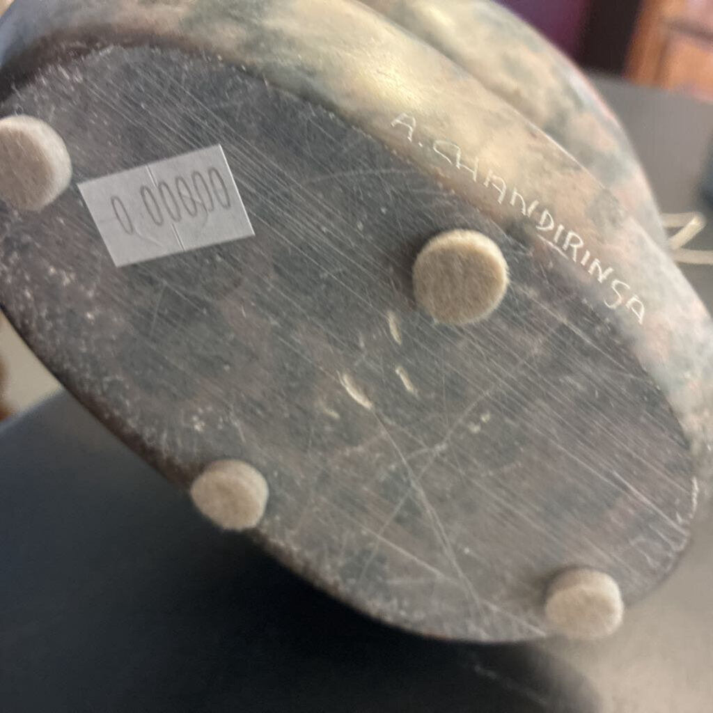 Shona Stone Family Sculpture - 5X4X12.5H