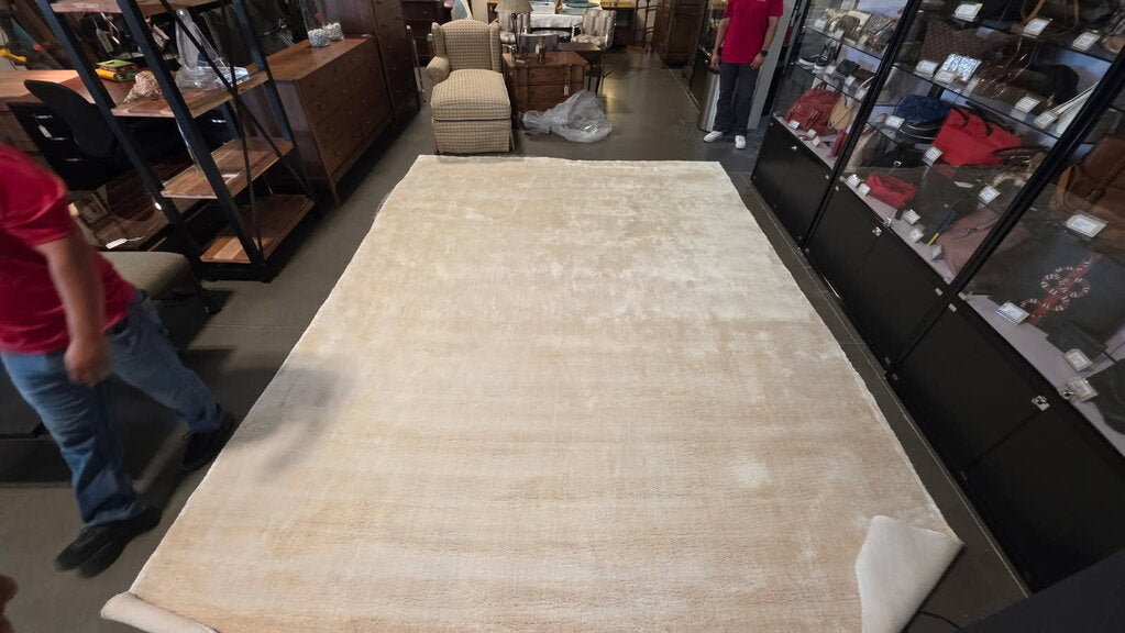 Handloomed Viscose Vail Rug - 10X14