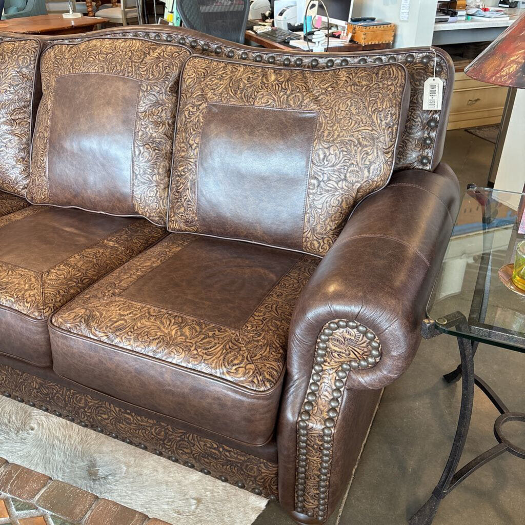 The Leather Shop 3 pc. Sectional - 126X104X43H