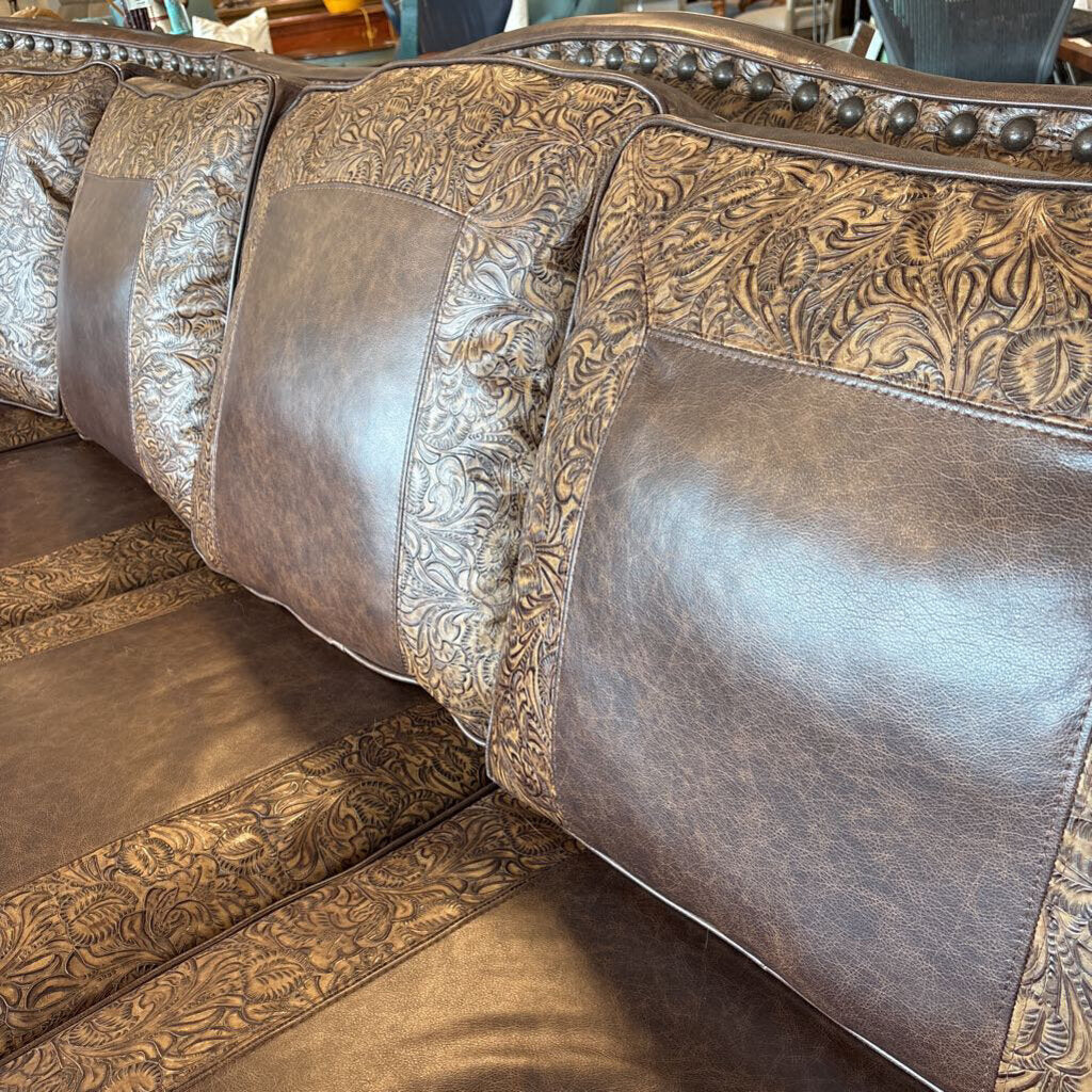 The Leather Shop 3 pc. Sectional - 126X104X43H