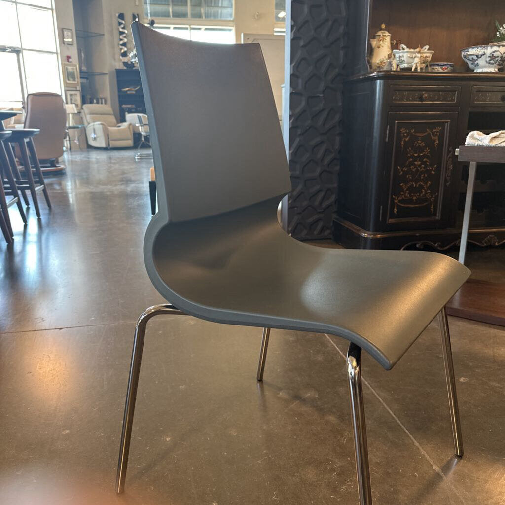 Maxdesign Contemporary Chair Ricciolina - Pair -17X17.5X 37H - AS IS