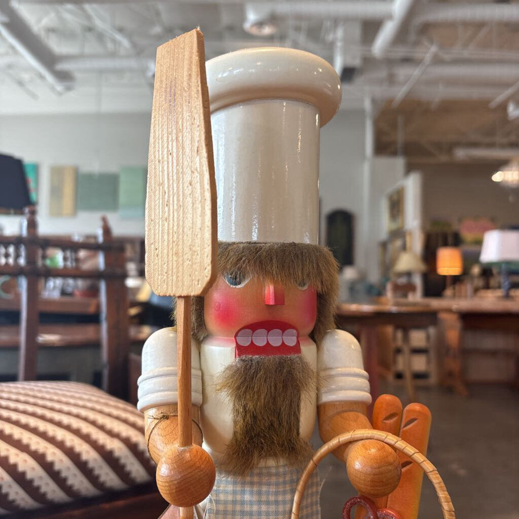 Holzkunst Christian Ulbricht Nutcracker Chef Baker-5.5X18.5X7