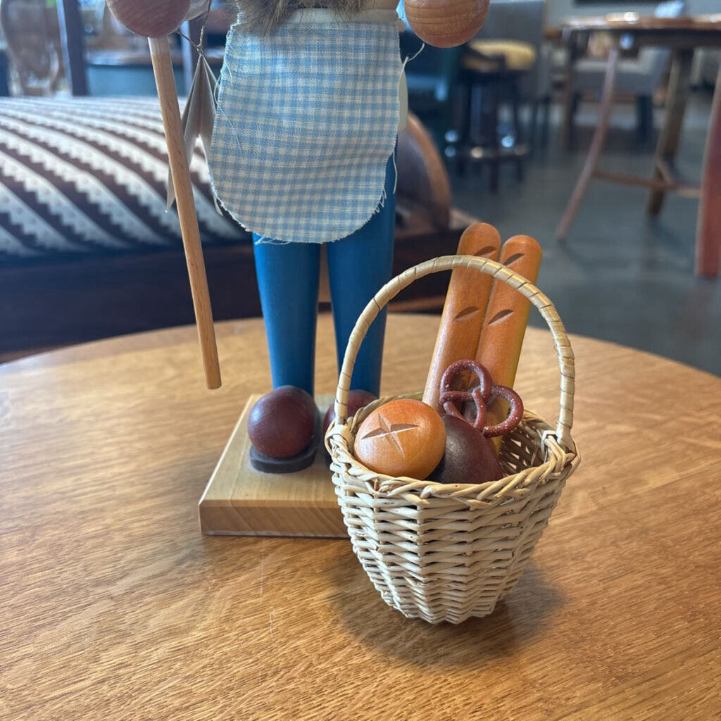 Holzkunst Christian Ulbricht Nutcracker Chef Baker-5.5X18.5X7