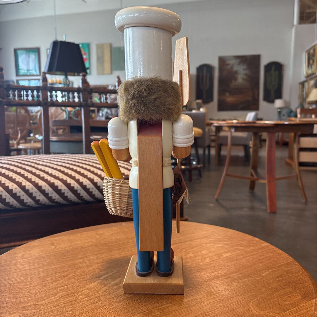 Holzkunst Christian Ulbricht Nutcracker Chef Baker-5.5X18.5X7