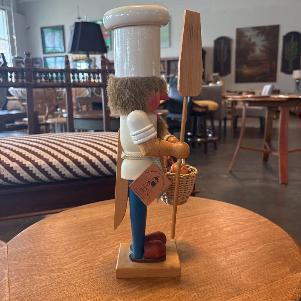 Holzkunst Christian Ulbricht Nutcracker Chef Baker-5.5X18.5X7