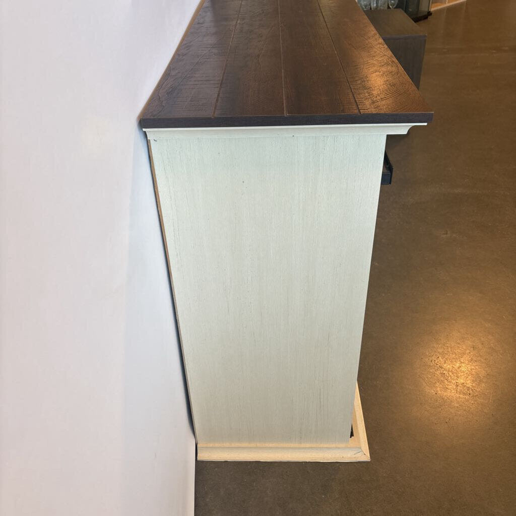 Orso TV Media Console W/ Sliding Doors-63X15X32-AS IS
