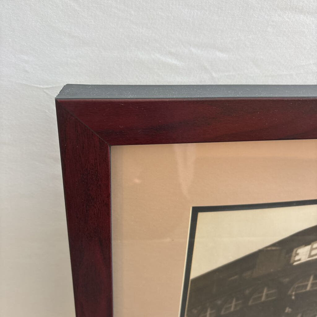 Jackie Robinson Framed Photo at Ebbets Field- 33.5X28