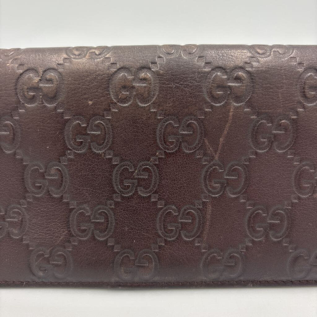 Vintage Gucci Guccissima Long Wallet