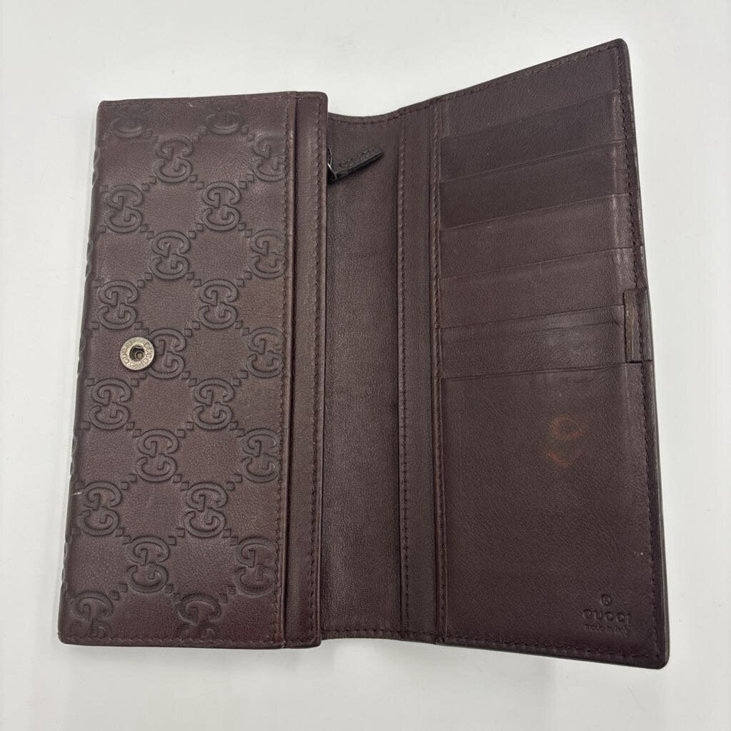 Vintage Gucci Guccissima Long Wallet