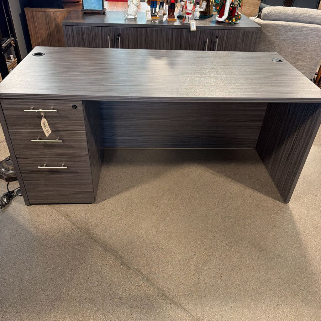 Office Star Napa Desk W/File Drawer-30X66X291/2H- AS IS