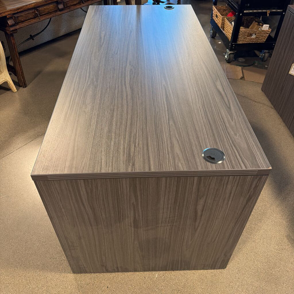 Office Star Napa Desk W/File Drawer-30X66X291/2H- AS IS