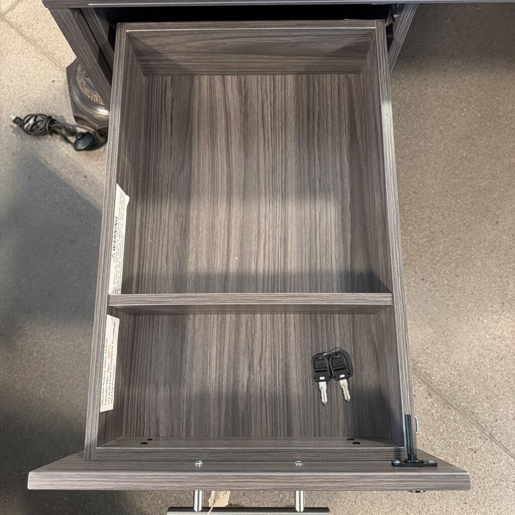 Office Star Napa Desk W/File Drawer-30X66X291/2H- AS IS