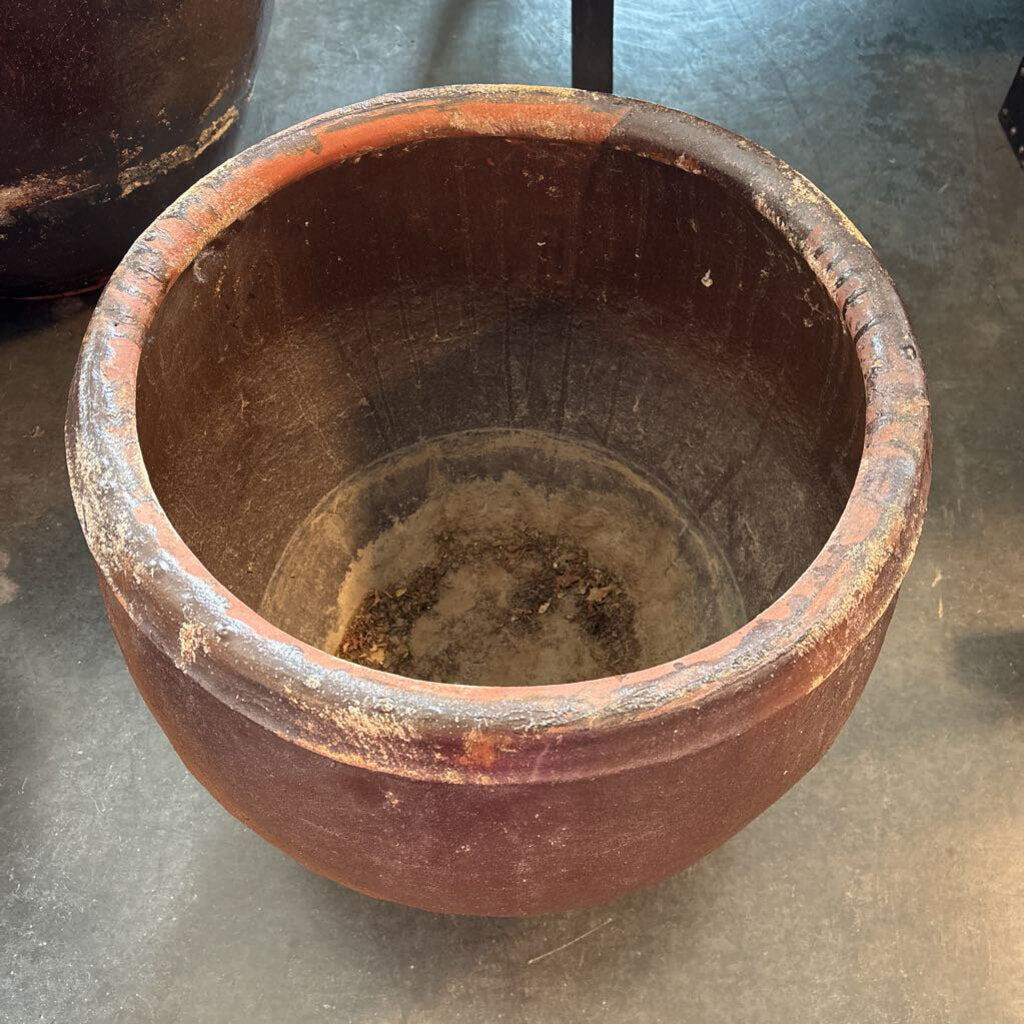 Rustic Brown Terra Cotta Pot - 20X20H